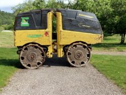 BOMAG BMP 8500 TRENCH ROLLER – 2016 – 624 HOURS – KUBOTA DIESEL ENGINE