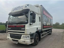 2012 DAF CF250 18-TON BOX VAN TRUCK – SLEEPER CAB – AUTO