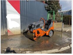2017 HAMM HD 8 VV DOUBLE DRUM VIBRATING ROLLER – 1.6 TON – KUBOTA DIESEL