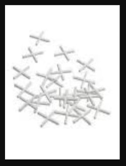 80 PIECES OF LONG LEG SPACER 4MM X 500