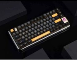 YUNZII COOLKILLER CK75 WIRELESS HOT SWAPPABLE MECHANICAL KEYBOARD DARK KNIGHT NEW BOXED