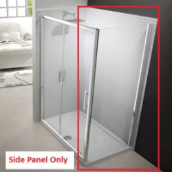 SHOWER GLASS SIDE PANEL ENCLOSURE CLEAR 1000 MM MERLYN 6 SERIES M62231 N