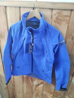 MARK TODD WOMENS LIGHTWEIGHT JACKET - SIZE 8 - ELECTRIC BLUE - NEW WITH TAGS