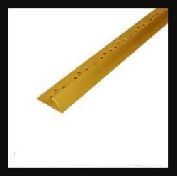 100 PIECES OF CARPET EDGING THRESHOLD GOLD (13MM WIDE / 1.8M LENGTH)