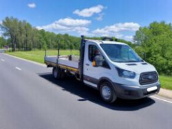 2018 FORD TRANSIT 350 TDCI 130BHP RWD L4HI XLWB 17FT ALLOY DROPSIDE >>--NO VAT ON HAMMER--<<