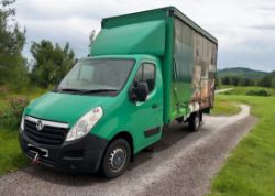 2017-67 REG VAUXHALL MOVANO F35 CDTI – L3H1 CURTAIN SIDER – 2.3L DIESEL