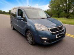 2018/18 PEUGEOT PARTNER HORIZON RS 1.6 DIESEL – EURO 6 – ONLY 36,000 MILES >>--NO VAT ON HAMMER--<<