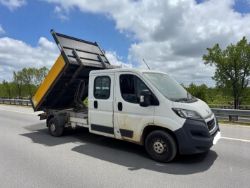 **(ONLY 77K MILEAGE)** 2016 PEUGEOT BOXER CREWCAB TIPPER – 2.0 HDI 130PS