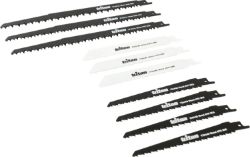 APPROX 100 PACKS OF 10 TRITON RECIP SAW BLADE SET 150 & 240MM