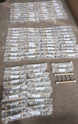JOBLOT OF 104-BUTELINE 22MM INLET BRASS MANIFOLD 4X16MM OUTLET -