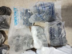 JOBLOT OF - PIPE FITTINGS, END CAPS , CABLE GLANDS - EVERYTHING YOU SEE , ALL NEW !