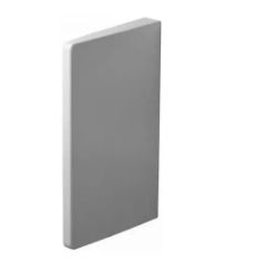 2X URINAL WALL PARTITION WHITE DURAVIT STARCK 3 CERAMIC 800 X 400 MM 8500000015
