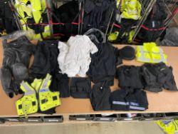 SINGLE BAG MIXED POLICE CLOTHING & ACCESSORIES - RRP £275.00 - NO VAT ON HAMMER