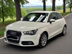 2012 AUDI A1 SPORT 1.6 TDI – MANUAL– 121K MILES – £0 ROAD TAX – WHITE >>--NO VAT ON HAMMER--<<