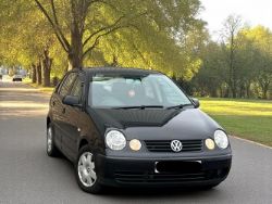 2005 VOLKSWAGEN POLO 1.2 TWIST 5DR – 126,286 MILES – BLACK >>--NO VAT ON HAMMER--<<