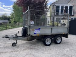 IFOR WILLIAMS LM85G TWIN AXLE TRAILER FOR SALE >>--NO VAT ON HAMMER--<<