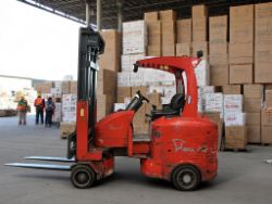**(INCLUDES CHARGER)**FLEXI AC1200 ARTICULATED VNA TRUCK | 2,000KG CAPACITY