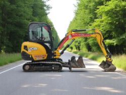2021 JCB 8026 CTS MINI EXCAVATOR – APPROX. 860 HOURS – 2.8 TONNE