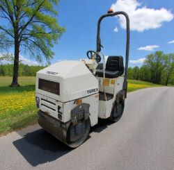 2010 TEREX TV800 VIBRATING ROLLER – 800MM – DIESEL – 1,446KG