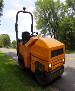2011 TEREX TV800 VIBRATING ROLLER – 800MM – DIESEL – 1,443KG