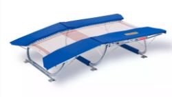 DOUBLE MINITRAMPOLINE 190 PROFESSIONAL FOLDING TRAMPOLINE