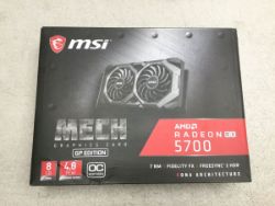 MSI RADEON RX 5700 XT MECH GRAPHICS CARD