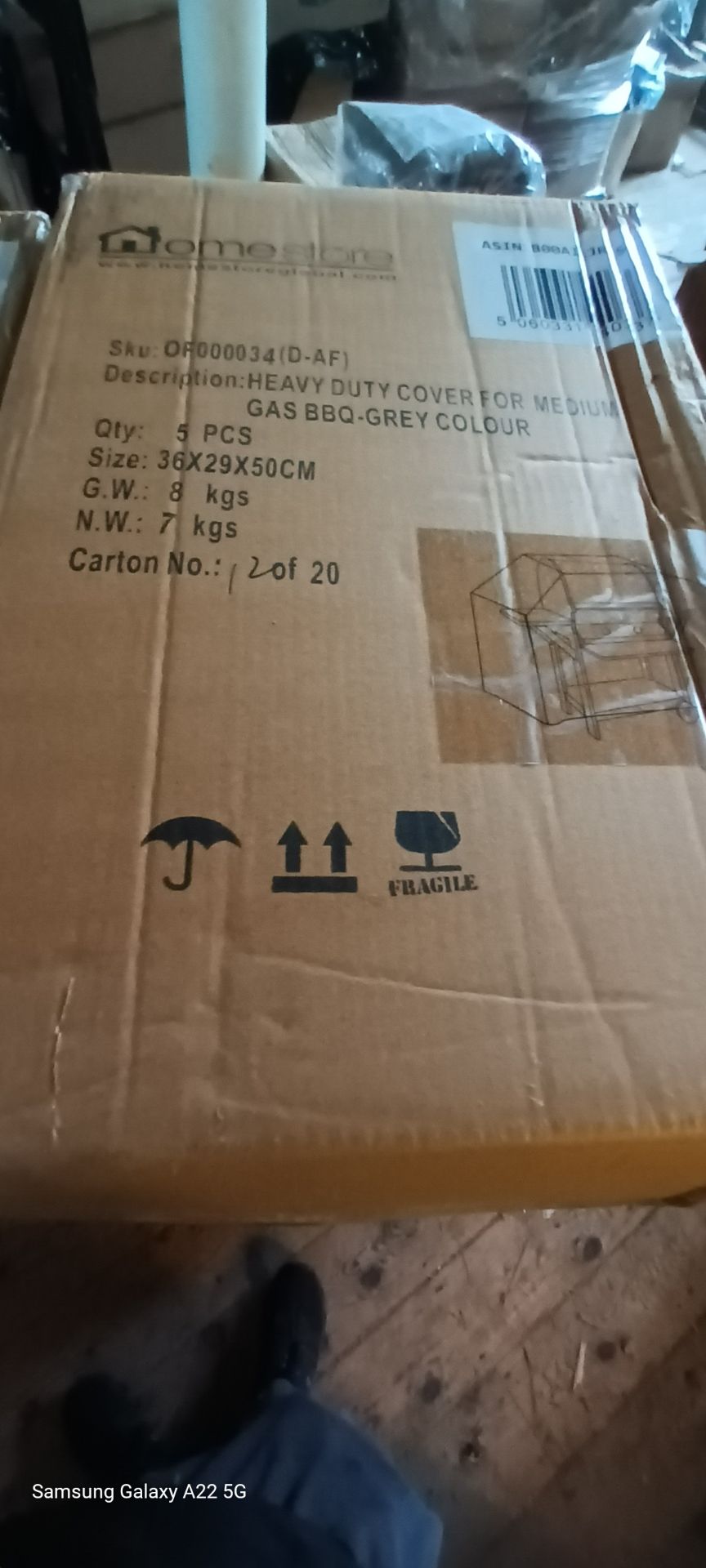 MIXED PALLET NEW OUTDOOR GARDEN FURNITURE COVERS - SEE DESCRIPTION - Image 3 of 8