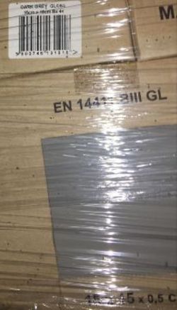 97 BXS DARK GREY GLOSS WALL TILES 15X15CM (6X6