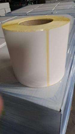 400 ROLLS X INKJET LABLES PRINTING MATT SIZE 140MMX160MM 500 LABELS PER ROLL