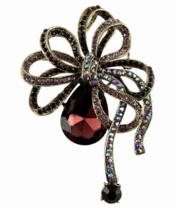 265 PCS -ASSORTED BROOCHES WITH CRYSTAL STONES -TOTAL RRP £1,450