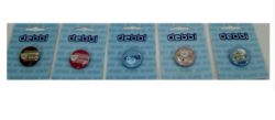 3366 X DEBBIE BADGE-ASSTD (1152) MIXED