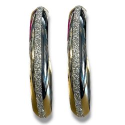 277 PAIRS - FANCY CLIP-ON SILVER COLOUR HOOP EARRINGS -TOTAL RRP £ 484.75