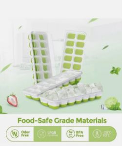 100 X BRAND NEW PREMIUM DOQUAS ICE CUBE TRAY SETS £ RRP 1,000.00