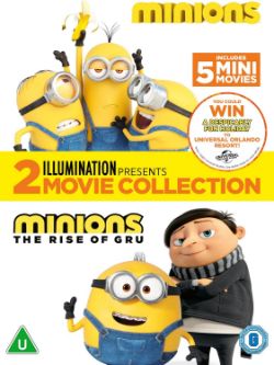 500 X MINIONS 2 DVD COLLECTION BRAND NEW