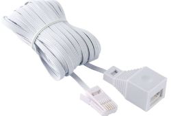 240 X 3 M TELEPHONE EXTENSION LEAD RY-( 24/48)