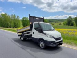 2021/71 IVECO DAILY 35C14B 135BHP TRW LWB ALLOY TIPPER –EURO 6 >>--NO VAT ON HAMMER--<<