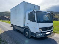 2009 MERCEDES-BENZ 816 BOX VAN – BLUETECH 5 – MANUAL GEARBOX – 15FT BOX