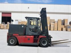 **(INCLUDES CHARGER)** 2017 KALMAR ECG80-6 ELECTRIC FORKLIFT – 8,000KG CAPACITY – 16,000 HOURS