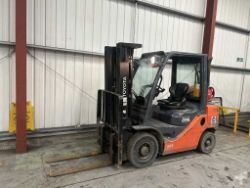 TOYOTA 02-8FGF25 LPG FORKLIFT – 2,500KG CAPACITY | 2018 | TRIPLEX MAST