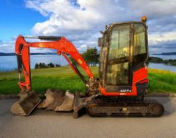 2018 KUBOTA U27-4 – 2.7 TONNE MINI EXCAVATOR