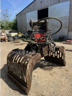 2015 VTN ROTATING SELECTOR GRAB – 80MM PINS – SUIT 20 TON EXCAVATOR