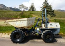 2012 TEREX TA6S 6 TONNE SWIVEL TIP DUMPER