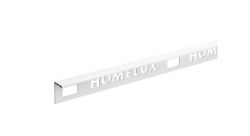 542 PIECES OF 10MM METAL STRAIGHT EDGE TRIM SILVER 1.83M