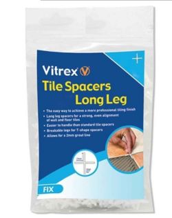 650 PIECES OF (X) LONG LEG SPACER 4MM X 100