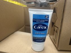 PALLETS OF CAREX HAND SANITISER 50ML