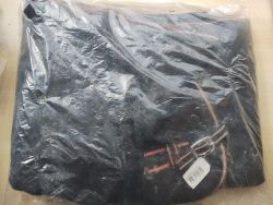 EQUESTRIAN HORSE FLEECE RUG - NEW - BLACK - 115CM/5'3
