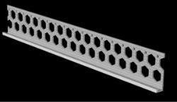 25PCS RENDER STOP BEAD 10MM THICK, 2.5MTR LONG, DOVE RENDERPLAS RS10DO