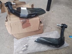 2X HONDA NT1100 HANDGUARD SETS, BLACK, NEW.