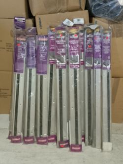JOBLOT OF 13X SILVER DRAUGHT EXCLUDERS AND COMPRESSION THRESHOLDS STORMGUARD
