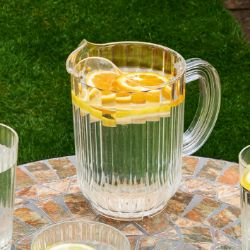 24 PCS NEW BRANDED KITCHEN CATERING PRODUCTS TO CLEAR - 1.8L CLEAR POLYCARBONATE JUG